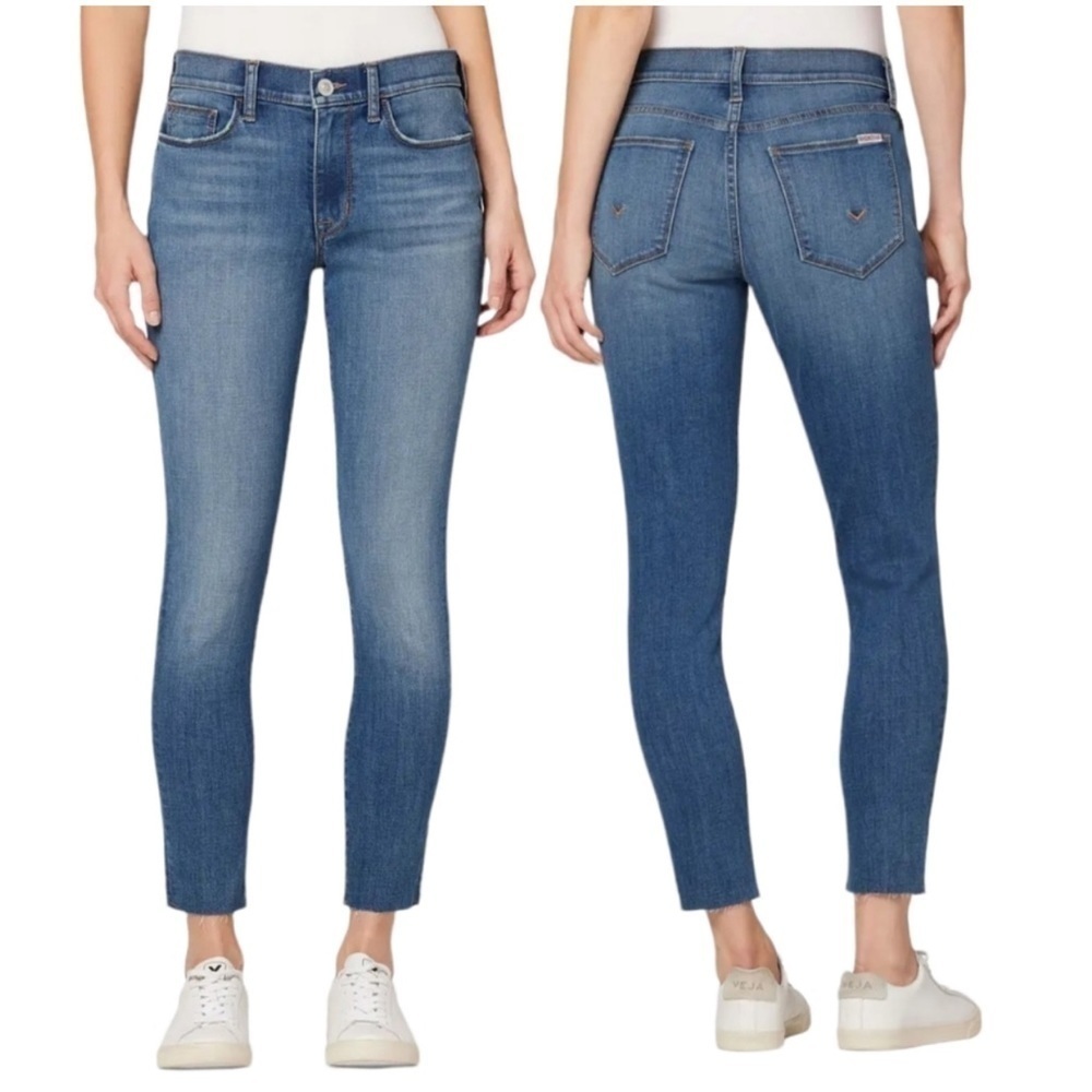 Hudson Jeans Natalie Midrise Ankle Raw Hem